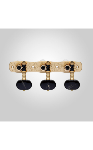 Gotoh Tuning Machines 35G1800-BB Series Black Pearloid Buttons 