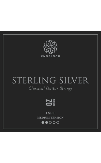 Knobloch "Sterling Silver" QZ Nylon Medium Tension 300SSQ