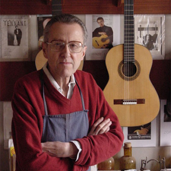 Guitar maker Daniel Friederich