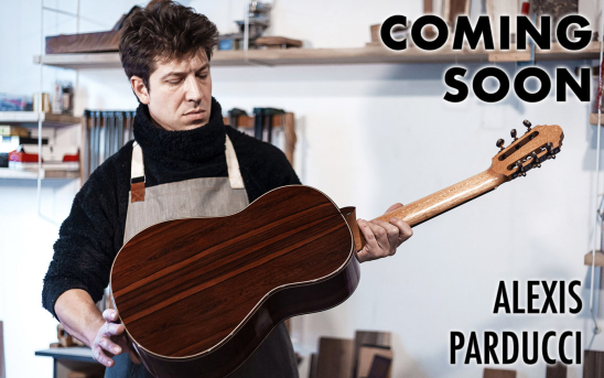 Alexis Parducci - The Winner of The 5th Antonio Marin Montero Guitar Building Competition Builds His First Guitar For GSI!