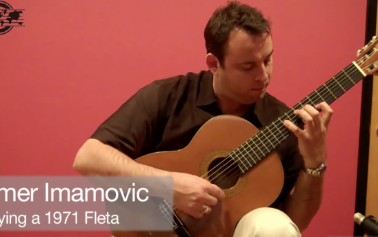 Almer Playing a 1971 Fleta