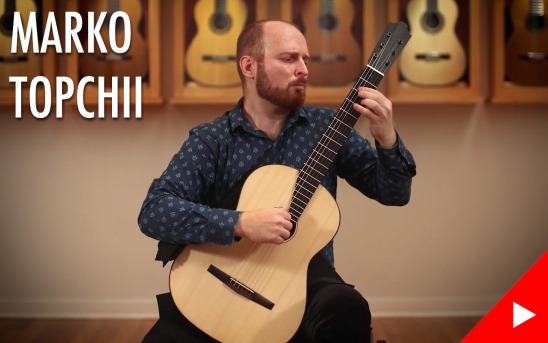 Marko Topchii Performs Dowland, Bach, Poulenc and Brouwer at GSI