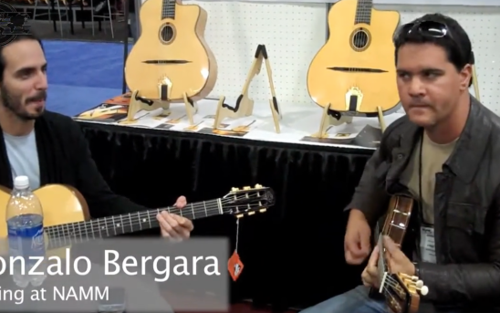Gonzalo Bergara at NAMM