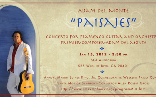 Adam Del Monte - Concerto For Flamenco Guitar and Orchestra