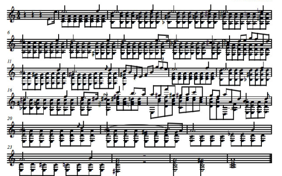 Marc Teicholz's Chopin Transcription