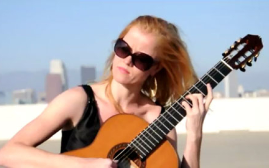 Video - Eva Beneke Plays Bach in L.A.