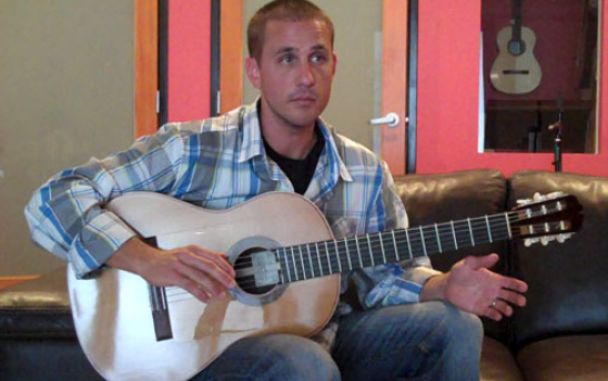 Paco De Lucia and the Pepe Romero Jr. Guitar