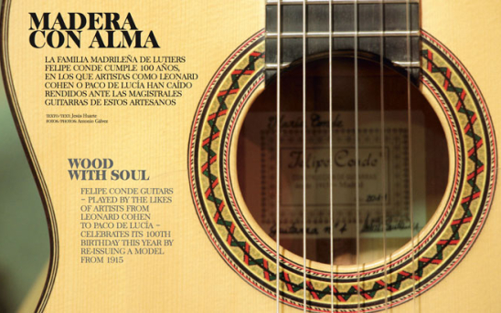 Felipe Conde in Iberia Magazine