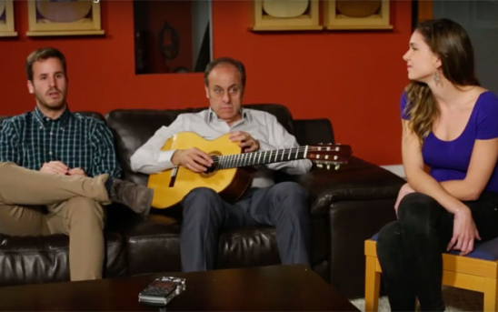 Maria Conde and Felipe Conde Jr.