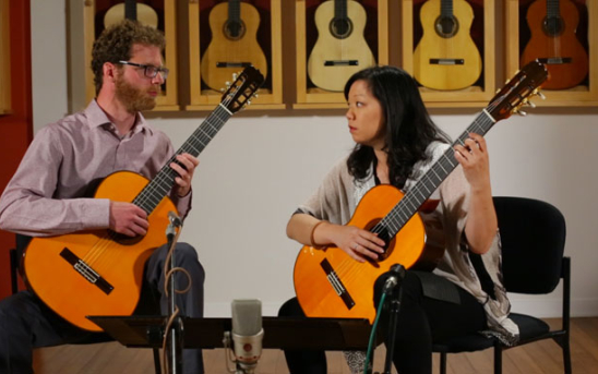 Sheu Pettit Duo play Presti & Assad