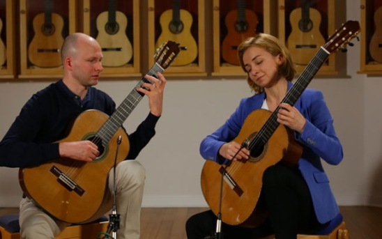 Kupinski Duo play Felipe Conde (father and son)