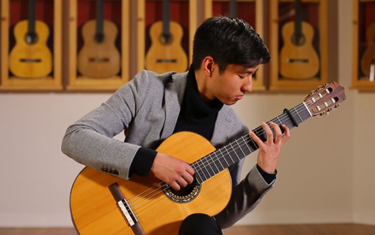 Alex and Wesley Park play Albeniz and Bach