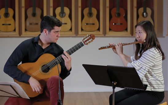 Brig Urias & Stephanie Yoon play Jon Roth's Avidity (2016 Druzhinin)