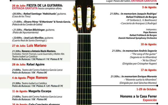 1st Annual Granada Guitar Festival