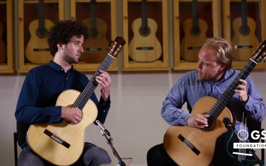 Belgrade Guitar Duo plays Gangi Suite Italiana