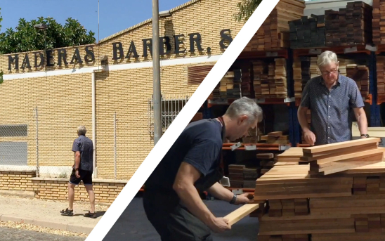 Luthier Kenneth Brögger visits Maderas Barber
