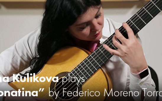 Watch Irina Kulikova play Federico Moreno Torroba’s 'Sonatina' on 3 guitars