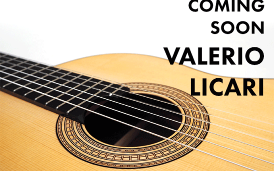 Valerio Licari Guitar from Granada Competition coming to GSI