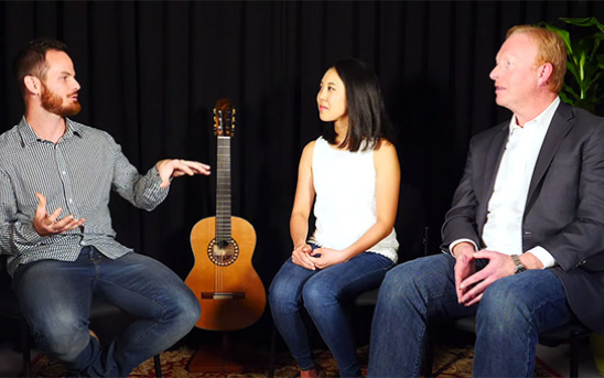 Albeniz videos shot on location with Chika & Scott - new saxophone and guitar duo
