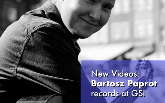 GSI Premiere: Bartosz Paprot records the full set of Tansman's 