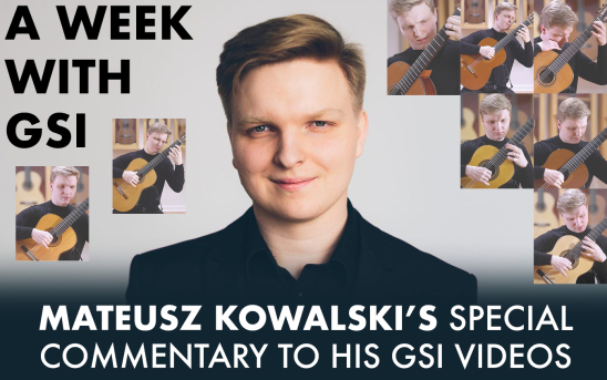 New Videos & "A Week With GSI" Mateusz Kowalski's Social Media Project