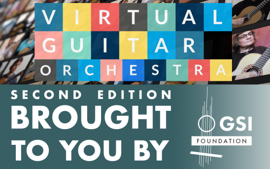 The Second Edition of Virtual Guitar Orchestra will be brought to you by the GSI Foundation! CALL FOR DONATIONS!
