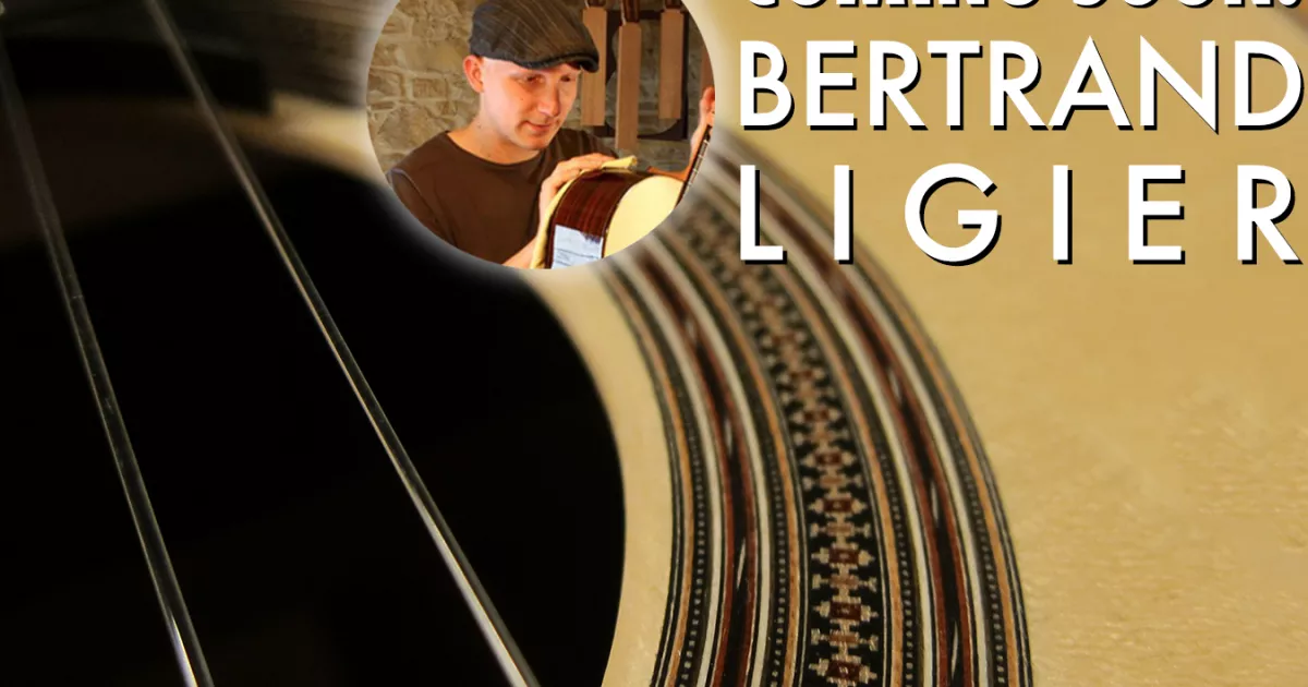 Coming soon: Bertrand Ligier’s new guitar built using the Spanish method.