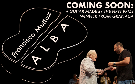 Francisco Munoz Alba, Winner of the 2018 Granada Guitar Building Competition Builds his 2nd Guitar for GSI!