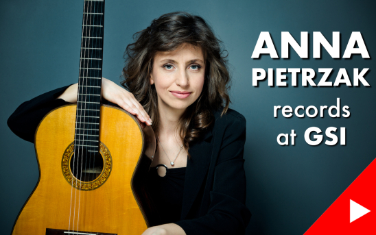 Anna Pietrzak, one of the best Polish guitarists who recently started a new life in Canada, visits GSI