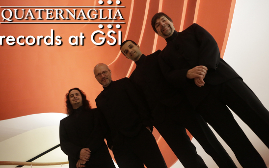 Chrystian Dozza, Fabio Ramazzina, Thiago Abdalla and Sidney Molina - a brilliant Brazilian quartet visits GSI!