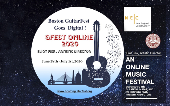 Boston GuitarFest 2020 - Concerts are now available online!