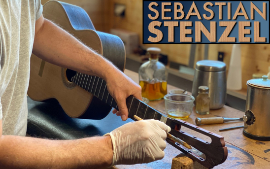 Coming Soon: A New Sebastian Stenzel Guitar with Enhanced Wood