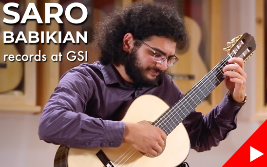 From Syria to the United States: Saro Babikian, who started his new life in the USA, visits and records at GSI.