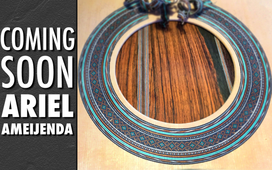 Ariel Ameijenda Builds a New Guitar for GSI. See the Sneak Peek Photos!