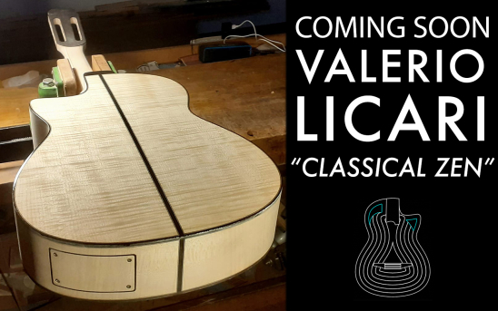 The Third “Zen” Guitar is Coming Soon to GSI from Italian Luthier, Valerio Licari!