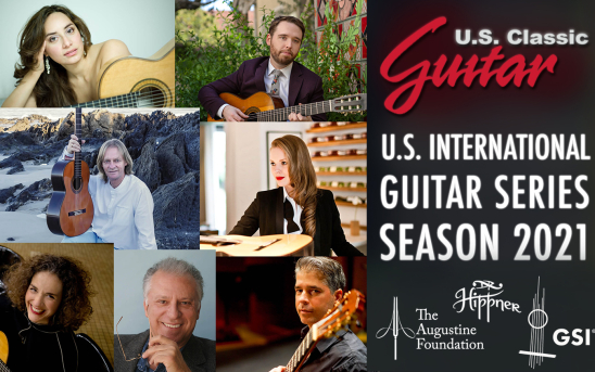 U.S. Classic Guitar President, William Jenks, has Announced the 2021 Season of the U.S. International Guitar Series.