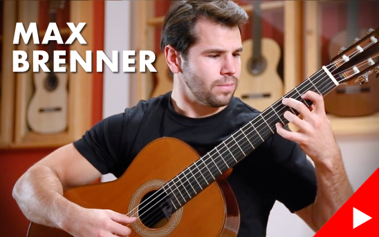 Read the Story of Max Brenner, a Classical and Fingerstyle Guitarist Who Recently Recorded at GSI.