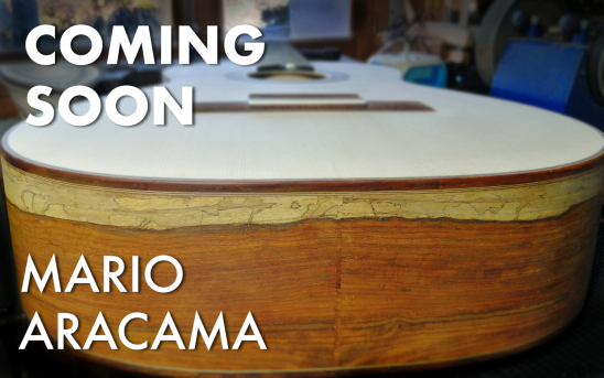 Mario Aracama Builds a New Guitar for GSI in his Workshop in the Idyllic Alpujarra Mountains Near Granada.