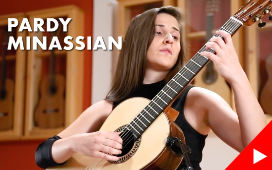 Armenian Guitarist, Pardy Minassian, Shares Her Story on the Occasion of Her Recording Session at GSI.