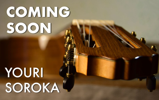 Coming Soon: Youri Soroka's French walnut guitar built with locally grown woods