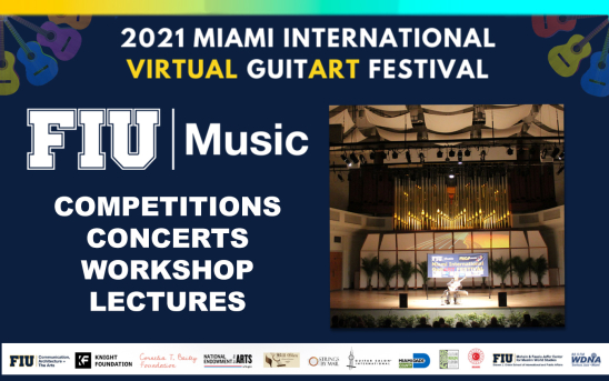 2021 Miami International Virtual GuitarART Festival - One of the Largest Virtual Guitar Events is Available for Free on YouTube!