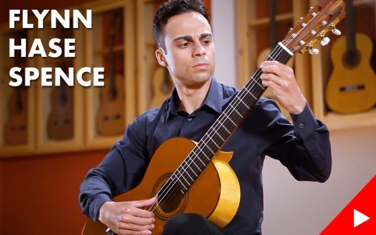 British Film Composer and Classical Guitarist, Flynn Hase Spence, Records on 