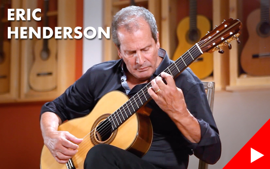 A Student of Andres Segovia, Eric Henderson, Records at GSI for the First Time!