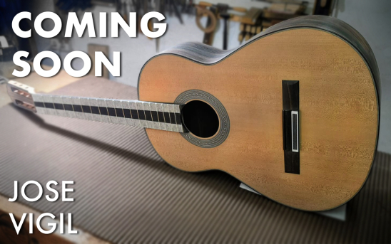 Spanish luthier, Jose Vigil, Builds a New Guitar for GSI. See the photos!