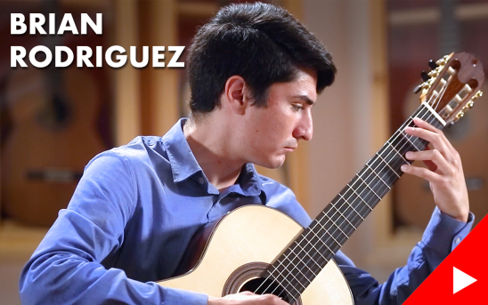 Brian Rodriguez, a Former Student of Martha Masters and Scott Tennant Records for the First Time at GSI!