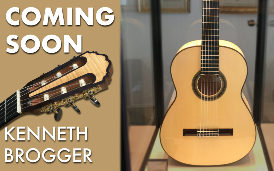 Kenneth Brogger's Next GSI Guitar Has a One-piece Solid Flamed Maple Back. See the photos!