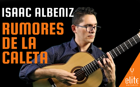 EliteGuitarist.com - Free Tutorial, Tabs and Music for Rumores de la Caleta by Albeniz