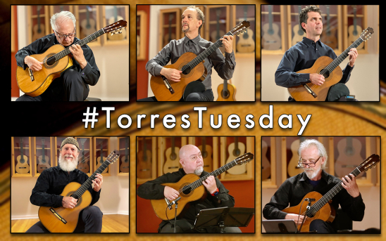 #TorresTuesday - Weekly Premieres of Recordings on All Three of Francisco Tarrega's Antonio de Torres Guitars! Featuring: Pepe Romero, Andrew York, and LAGQ!