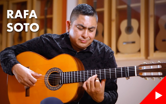 Guitarist and Arranger, Rafa Soto, Records Traditional and Popular Music at GSI. See the Videos!