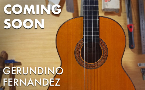 A Beautiful Flamenco Blanca is Coming Soon to GSI from the Workshop of Gerundino Fernandez Hijo.
